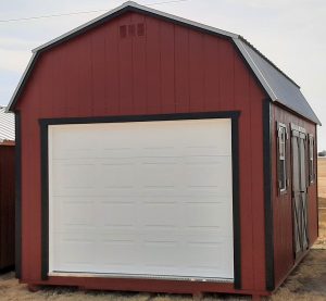 12x20 Elite Lofted Barn #3017-image